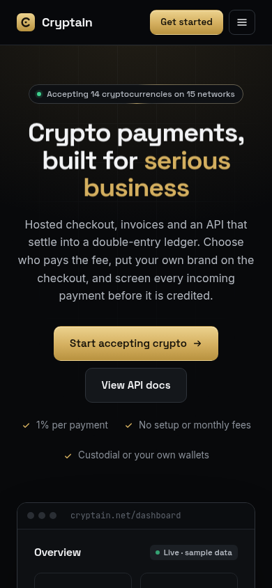Coinvex - Self-Hosted Crypto Payment Gateway & Checkout screenshot 5
